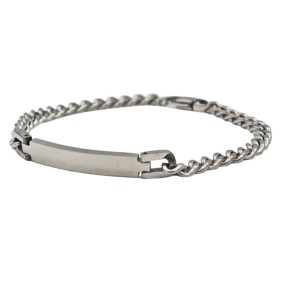Teräksinen panssariketju laatalla  / 6 mm / 20cm