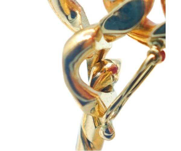 Kultainen panssariketju kaulaan 9,6mm, umpinainen