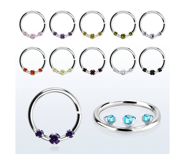 Shine Septum -koru 925 -hopeaa