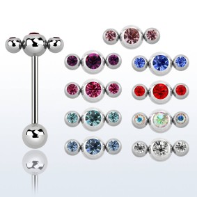 Spinner Barbell 2 [1,6 mm * 16 mm] - Kirurginteräs