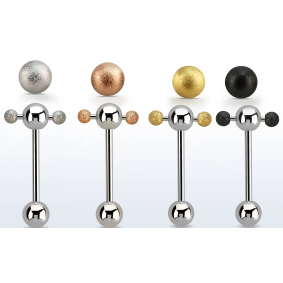 Spinner Barbell [1,6 mm * 16 mm] - Kirurginteräs
