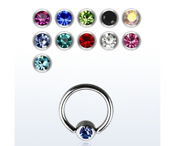 Zircon Rengas [1,2 mm * 10 mm] - Kirurginteräs