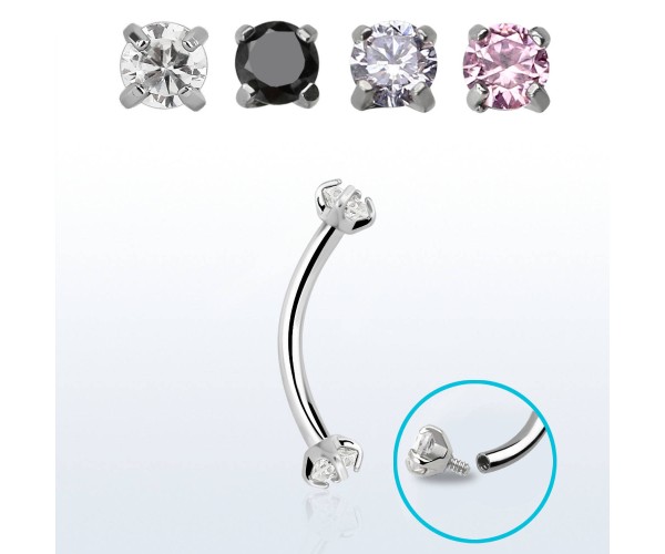Zircon kulmakoru [1,2mm * 10 mm] - Kirurginteräs