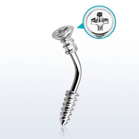 Screw Napakoru [1,6 mm * 11 mm] - Kirurginteräs