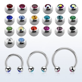 Zircon Hevosenkenkä [1,0 mm * 8 mm] - Kirurginteräs