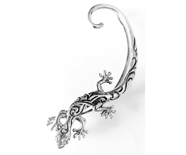 Lisko - Hopeinen korvakoru