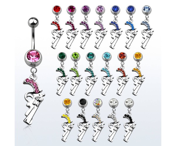 Pistooli-napakoru [1,6 mm * 10 mm] - Kirurginteräs