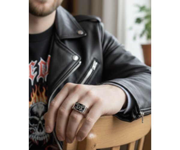 Etelävaltioiden lippu - Teräksinen kantasormus