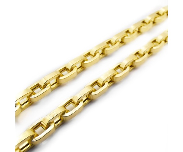Kultainen ankkuriketju kaulaan 4mm