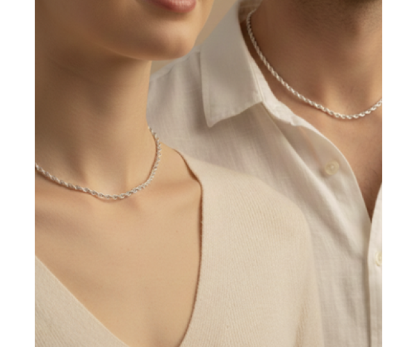 Teräksinen cordell-ketju / 3 mm / 50-60cm