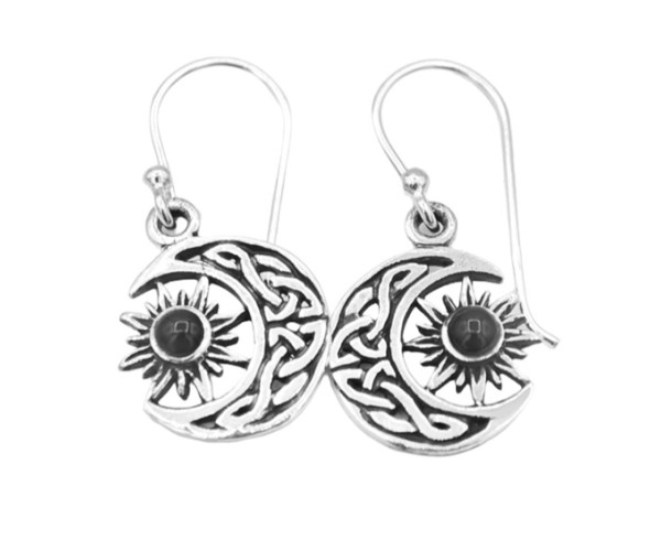 Grian Gealach - Hopeiset korvakorut