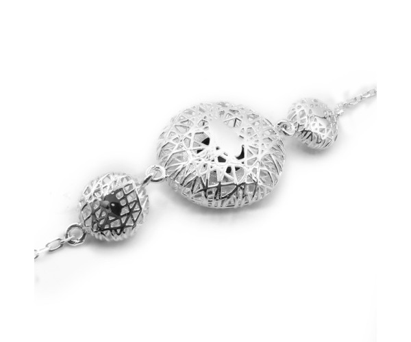 Henkäys - Hopeinen ranneketju