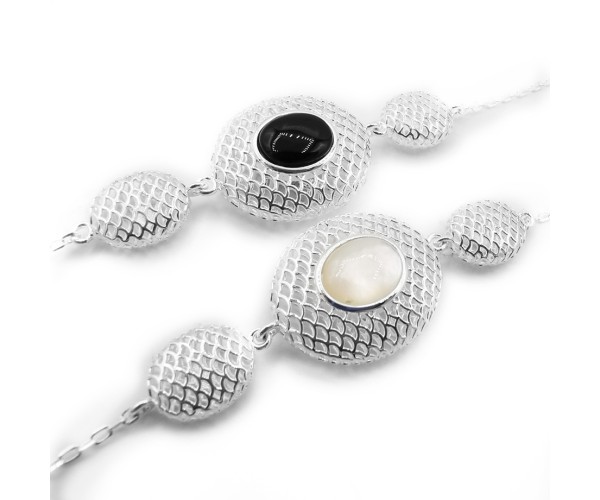 Kuiskaus - Hopeinen ranneketju