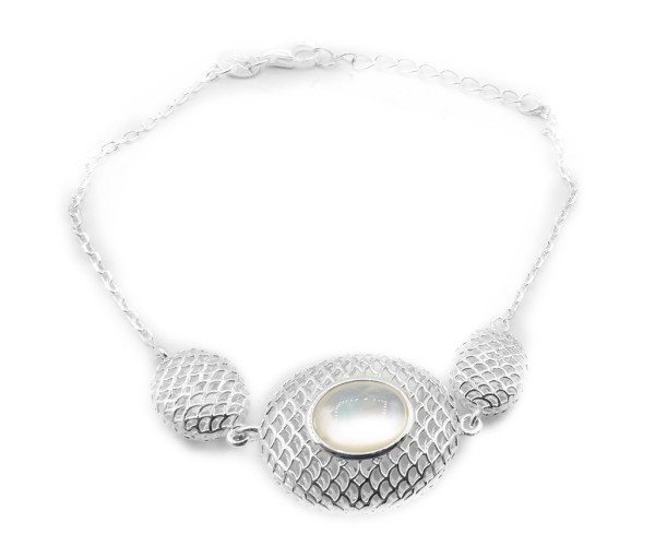 Kuiskaus - Hopeinen ranneketju