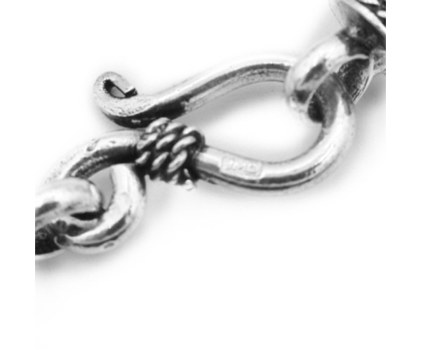 Hopeinen kuningasketju 48-56g /50-60cm / 4mm