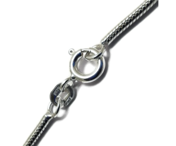 Hopeinen käärmeketju 7-9g / 40-50cm / 2mm