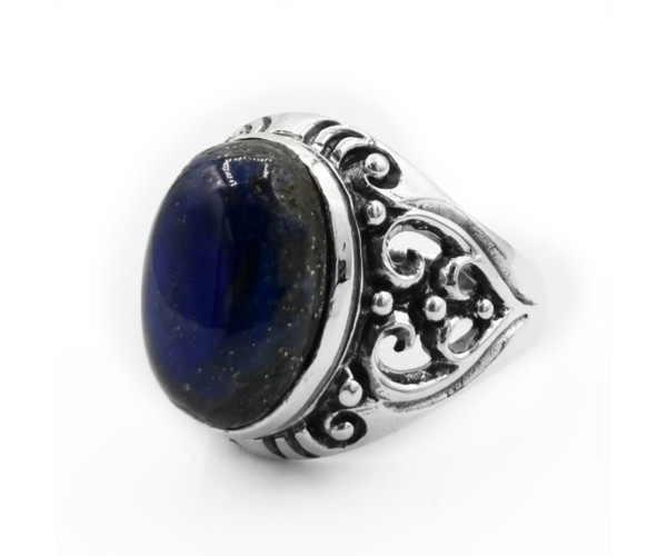 Lapis Lazuli, iso - Hopeasormus