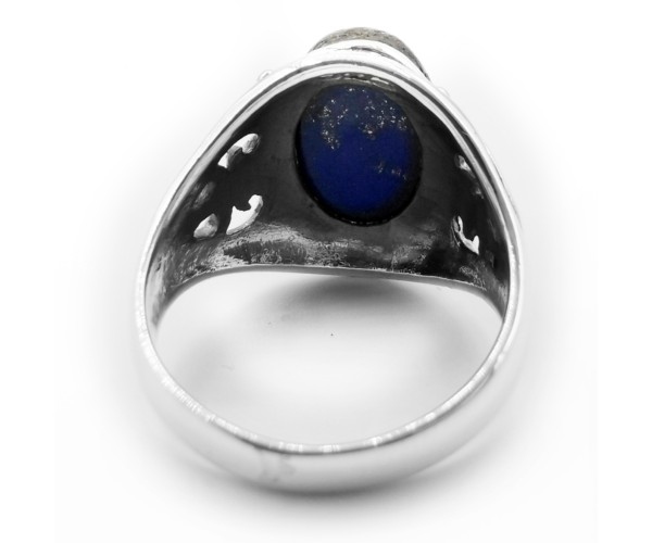 Lapis Lazuli, iso - Hopeasormus