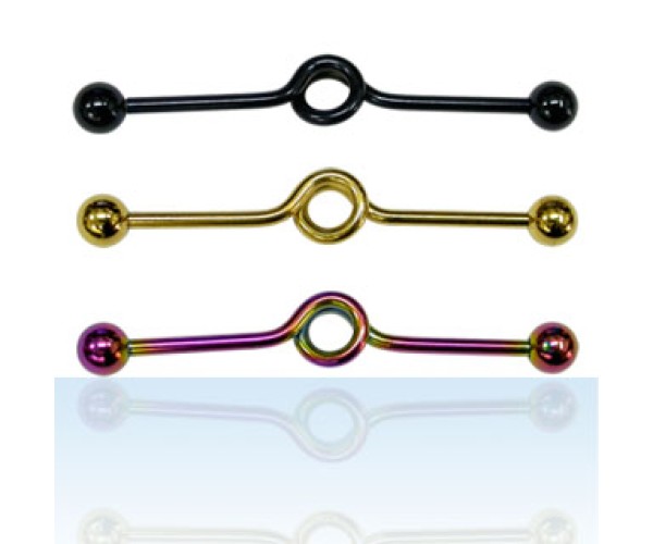 Kieppi - Industrial barbell [1,6 mm * 38 mm] - Kirurginteräs