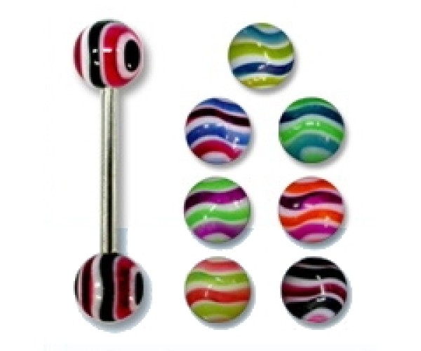 Laineet - Barbell UV [1,6 mm * 16 mm] - Kirurginteräs