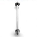 Industrial barbell [1,6 mm * 35 mm] - Titaani