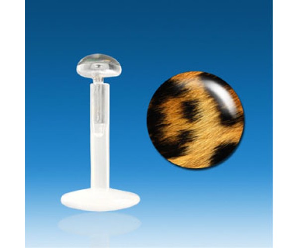 Leo - Huulikoru [1,2 mm * 8 mm] - Hopea & "bio flexible" -tappi