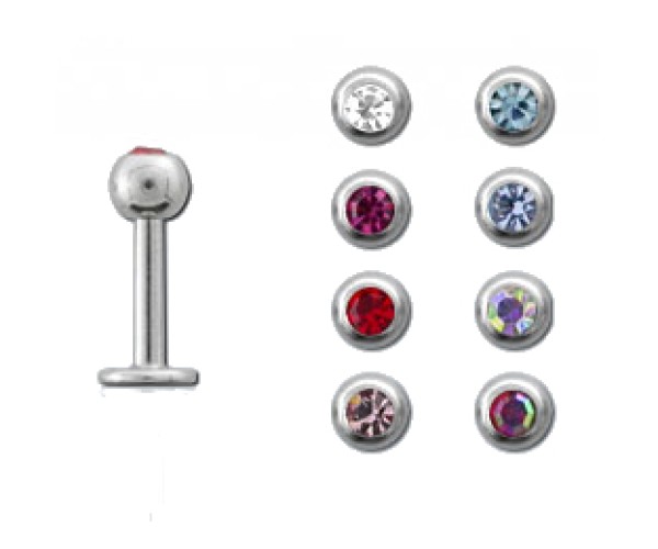 Zirconia - Huulikoru [1,2 mm * 6 mm] - Kirurginteräs