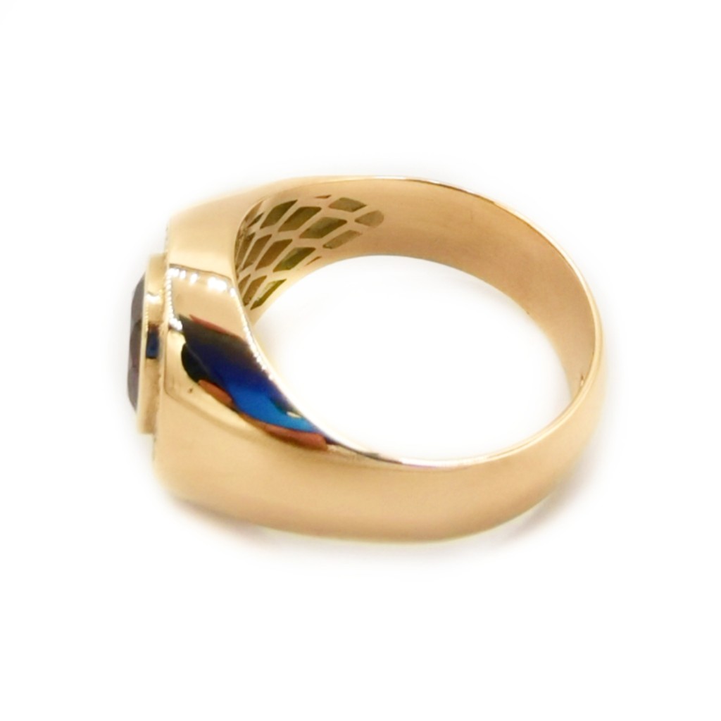 Korutukku.net - Gold mafioso ring