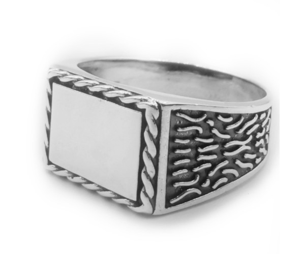 Sampo -  Hopeinen kantasormus