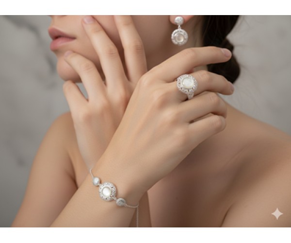 Henkäys - Hopeasormus