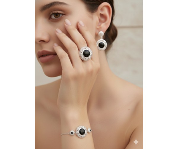 Henkäys - Hopeasormus