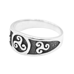 Spiraali - Hopeasormus