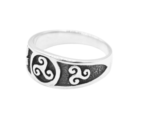 Spiraali - Hopeasormus