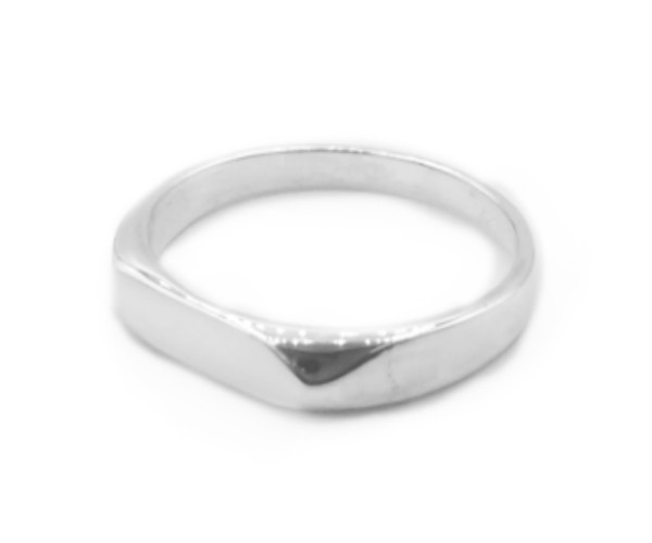 Tiera -  Hopeinen kantasormus