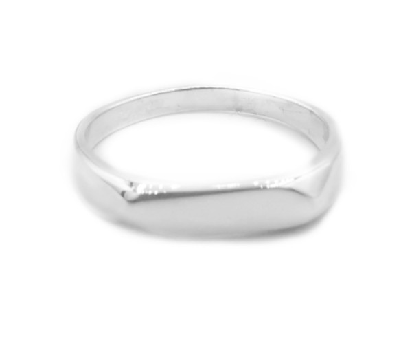 Tiera -  Hopeinen kantasormus