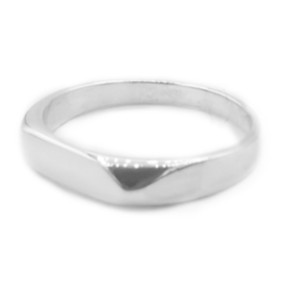 Tiera -  Hopeinen kantasormus