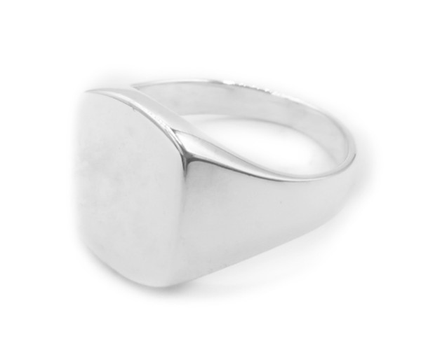 Väinö -  Hopeinen kantasormus